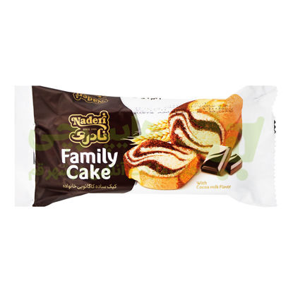 تصویر از نادری کیک شیر کاکائو خانواده 120گ