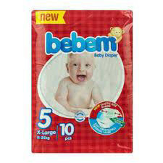 تصویر از ببم پوشک 10ع سایز 5