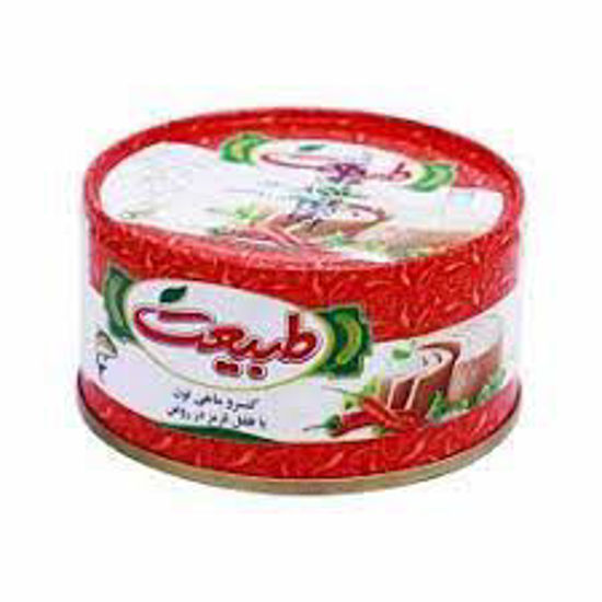 تصویر از طبیعت کنسرو ماهی فلفلی180گ