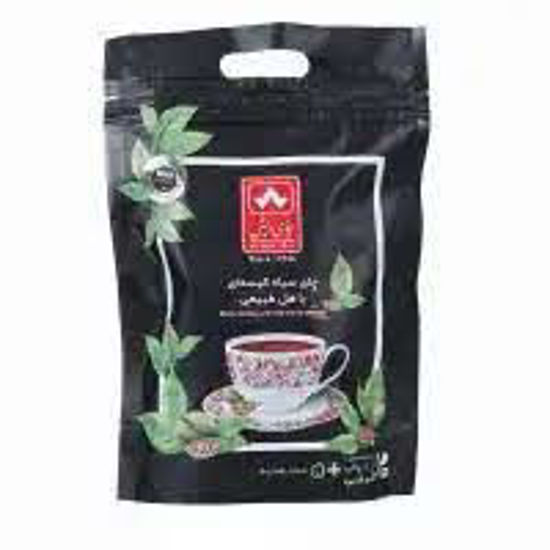 تصویر از دبش چای سیاه کیسه ای هل 25ع