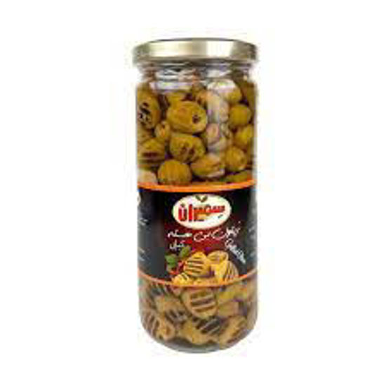 تصویر از سمیران زیتون بی هسته کبابی در روغن زیتون 450گ