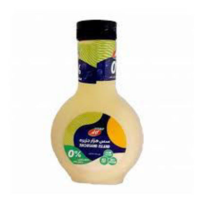 تصویر از کاله سس هزار جزیره رژیمی گرد 330گ