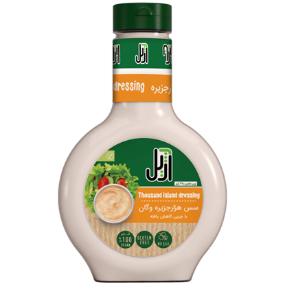 تصویر از آژیل سس هزار جزیره وگان گرد 330گ