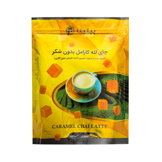 تصویر از پپتینا چای لته کارامل بدون شکر 20 ع