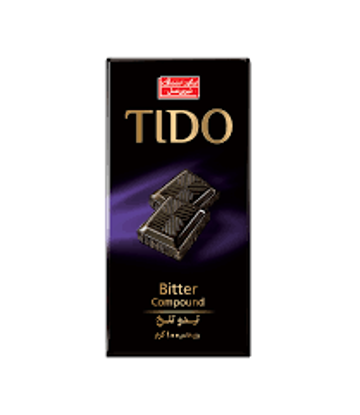 تصویر از ش ع تیدو شکلات تلخ 100 گ