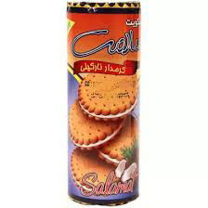 تصویر از سلامت بیسکویت کرمدار نارگیلی 400گ