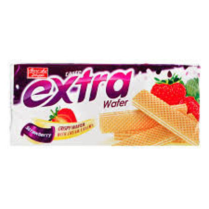 تصویر از ش ع اکسترا ویفر توت فرنگی 100گ