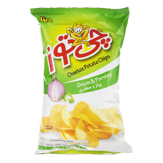 تصویر از چی توز چیپس پیاز جعفری 60گ