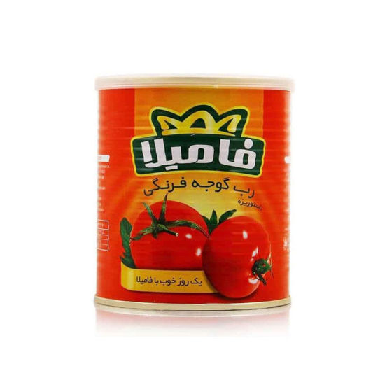 تصویر از فامیلا رب گوجه 800گ