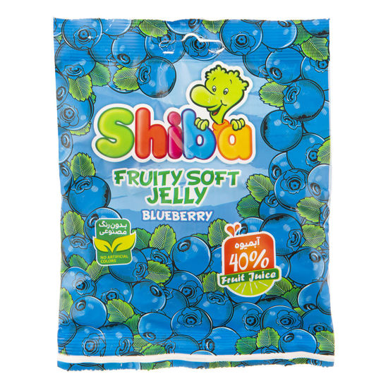 تصویر از شیبا پاستیل 40% آبمیوه بلوبری90گ