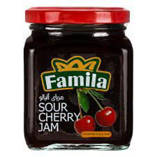 تصویر از فامیلا مربای آلبالو 300گ