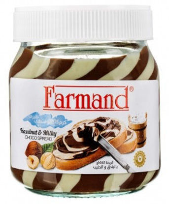 تصویر از فرمند شکلات صبحانه فندقی دو رنگ 330گ