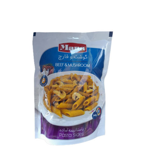 تصویر از مانا پاستا نیمه آماده گوشت و قارچ145گ