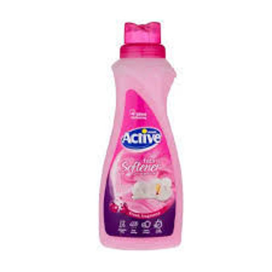 تصویر از اکتیو نرم کننده حوله و لباس صورتی 1ل