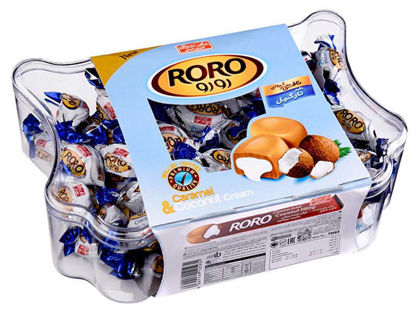 تصویر از ش ع تافی مغزدار نارگیل کریستالی 300گ