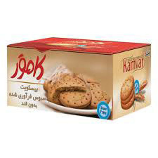 تصویر از کامور بیسکوییت سبوس دار بدون قند220گ