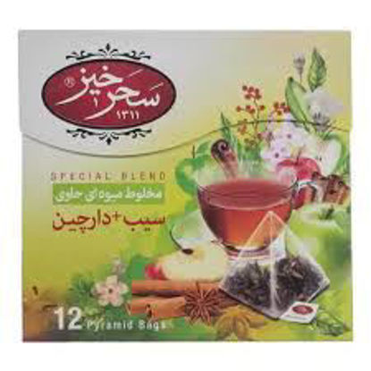تصویر از سحرخیز دمنوش مخلوط سیب و دارچین 12ع