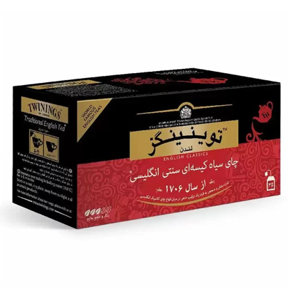 تصویر از توینینگز چای تی بگ ساده 25ع