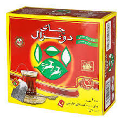 تصویر از دوغزال چای سیاه کیسه ای  100ع