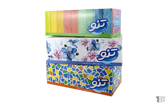 تصویر از تنو دستمال کاغذی 150برگ دولا