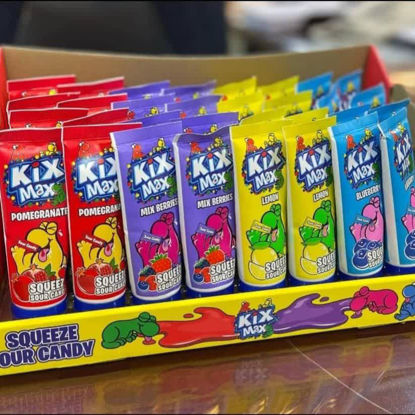 تصویر از کیکس مکس نوشیدنی ترش تیوپی 80گ