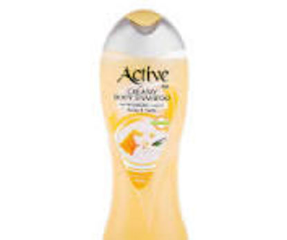 تصویر از اکتیو شامپو بدن کرمی وانیل و عسل 400گ