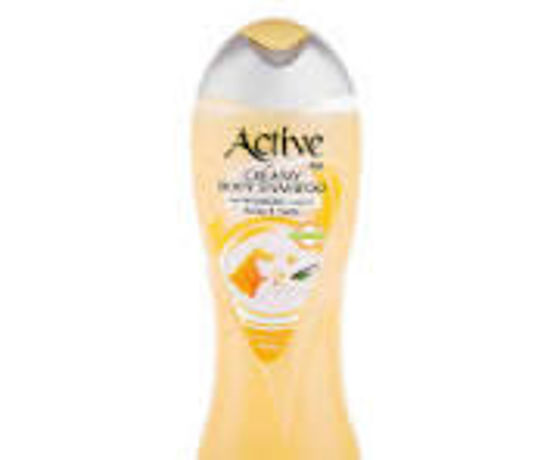 تصویر از اکتیو شامپو بدن کرمی وانیل و عسل 400گ