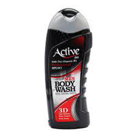 تصویر از اکتیو شامپو بدن اسپرت آقایان مشکی 400م