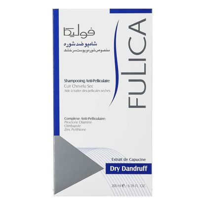 تصویر از فولیکا شامپو ضد شوره موهای خشک 200م