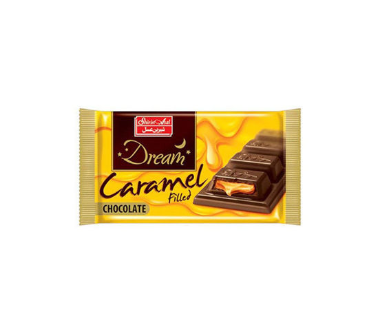 تصویر از ش ع دریم شکلات شیری کارامل 45گ