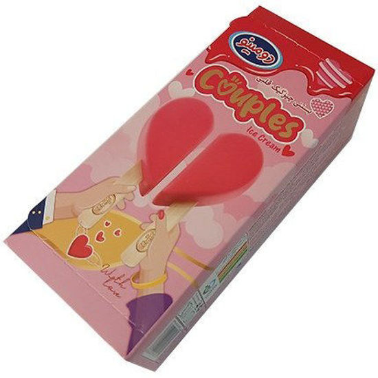 تصویر از دومینو بستنی چیز کیک دو قلو