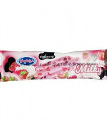 تصویر از دومینو بستنی شیر توت چوبی تکی