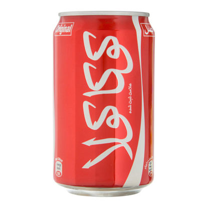 تصویر از کوکا کولا نوشابه قوطی 330 م