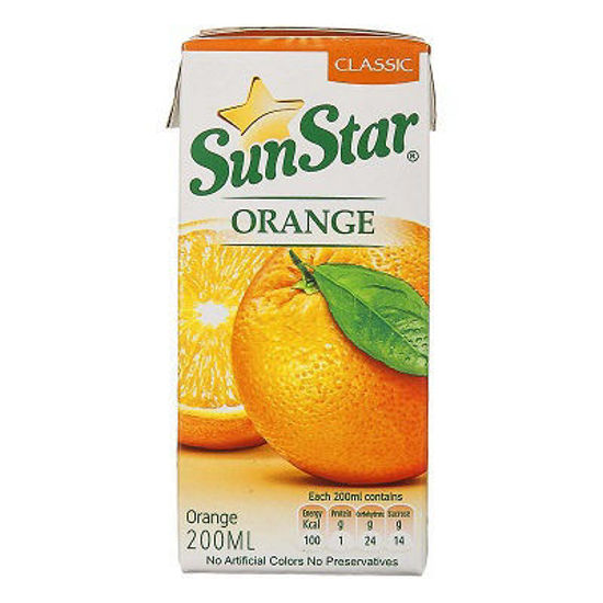 تصویر از سان استار آب پرتقال  200م