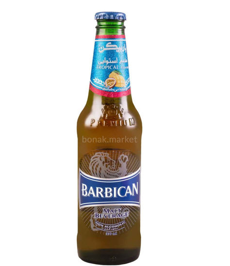 تصویر از باربیکن نوشیدنی مالت استوایی شیشه 330م