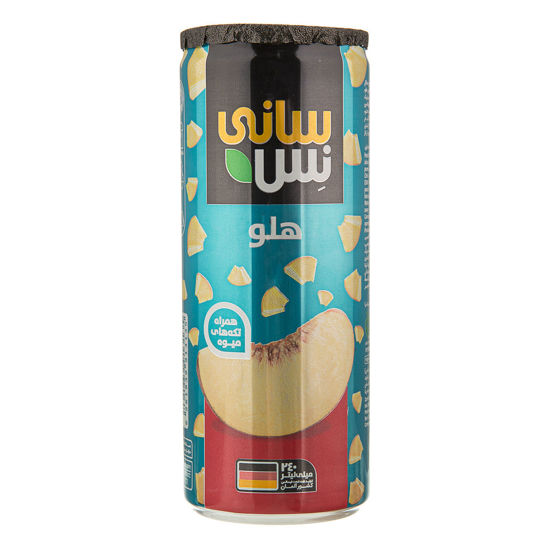 تصویر از سانی نس نوشیدنی هلو قوطی 240م