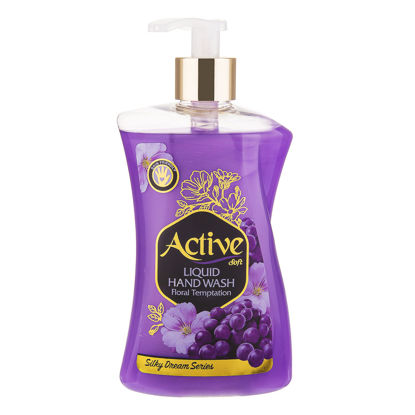 تصویر از اکتیو مایع دستشویی صدفی بنفش 450گ