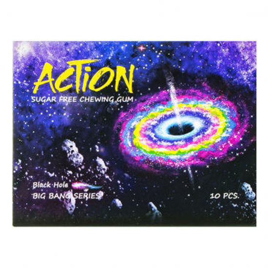 تصویر از اکشن آدامس ورقی میکس ترش 10ع