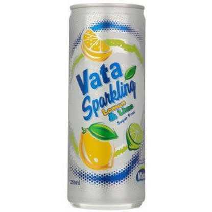 تصویر از واتا اسپارکلینگ آب گازدار لیمویی قوطی 250م