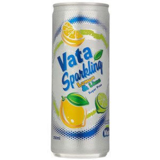 تصویر از واتا اسپارکلینگ آب گازدار لیمویی قوطی 250م