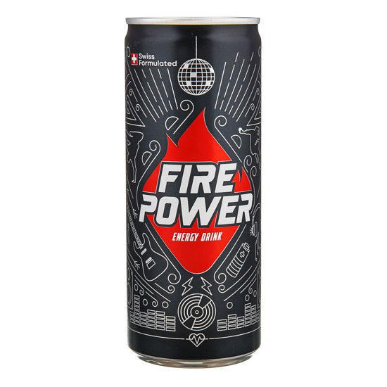 تصویر از فایر پاور نوشابه انرژی زا250م