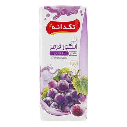 تصویر از تکدانه آب انگور قرمز 200 م