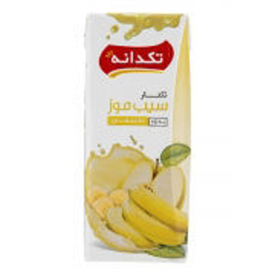 تصویر از تکدانه آب سیب و موز 200م