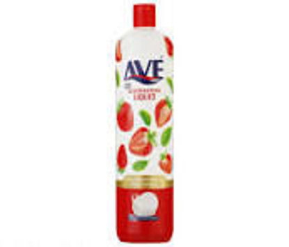 تصویر از اوه مایع ظرفشویی قرمز با رایحه توت فرنگی 1000گ