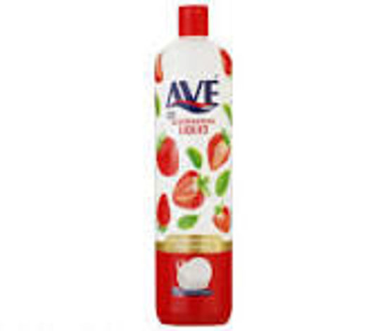 تصویر از اوه مایع ظرفشویی قرمز با رایحه توت فرنگی 1000گ