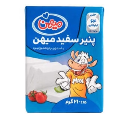 تصویر از میهن پنیر سفید 210گ