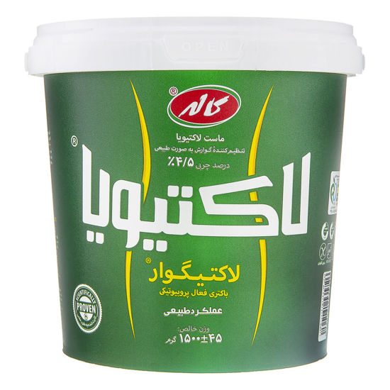 تصویر از کاله ماست لاکتیویا پرچرب سطلی 1.5ک