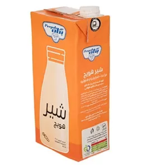 تصویر از پگاه شیر هویج پاکتی1ل