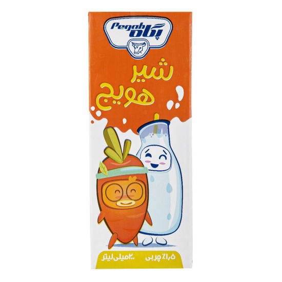 تصویر از پگاه شیر هویج 200م