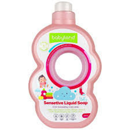 تصویر از بی بی لند صابون مایع لباسشویی کودک صورتی 1ل